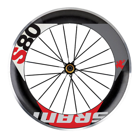 Carbon/Alloy Clincher Front Wheel